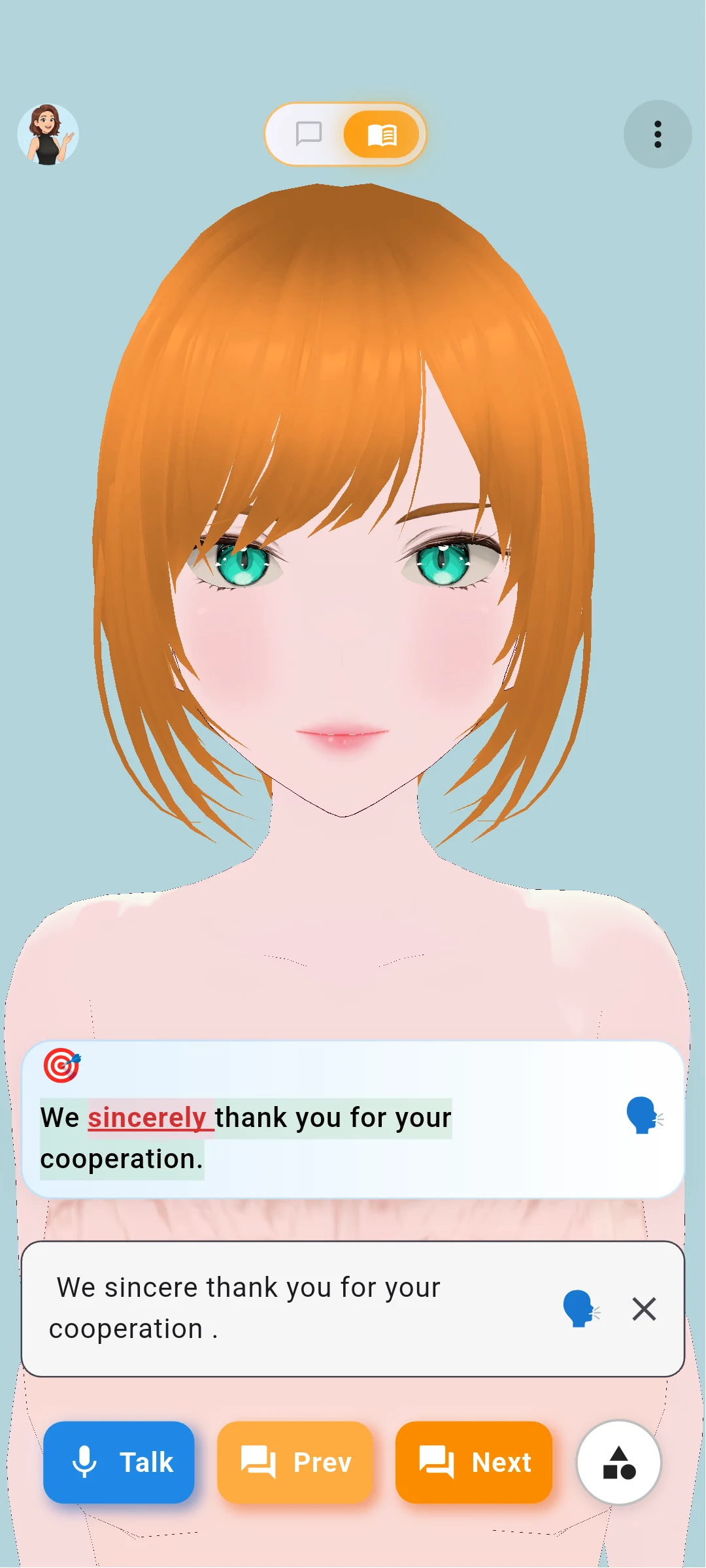 AI English Talk Partner screenshot