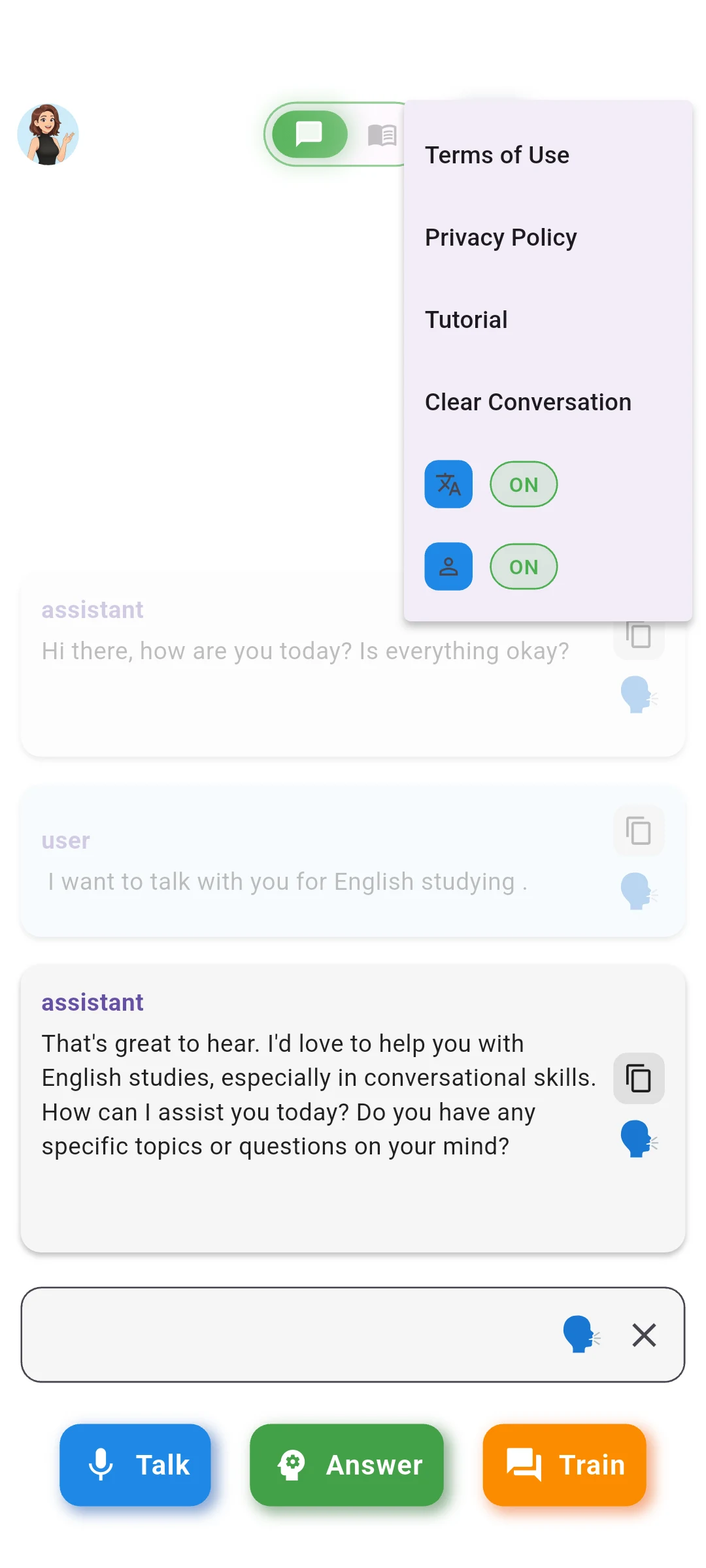 AI English Talk Partner screenshot